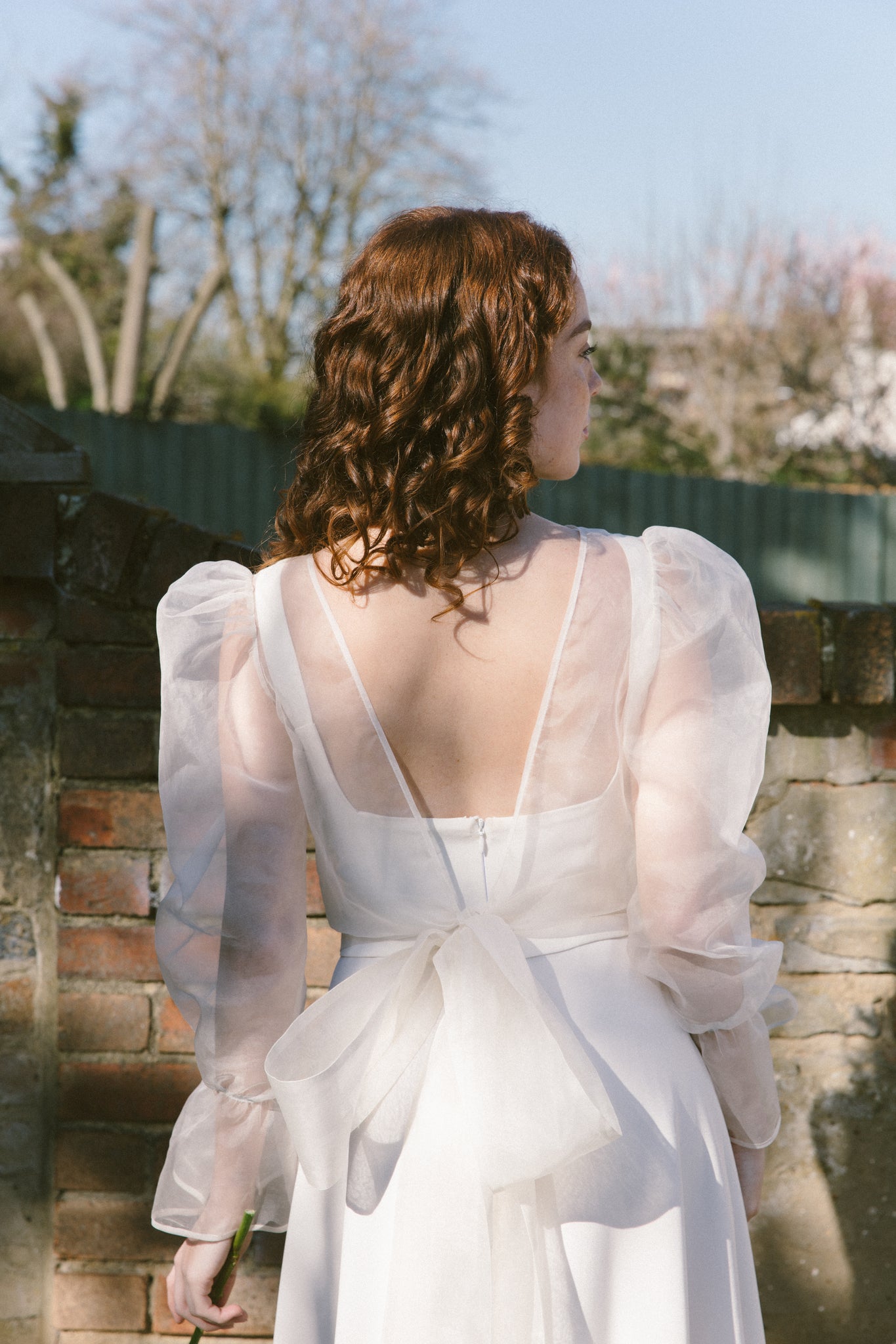 Organza sale jacket wedding